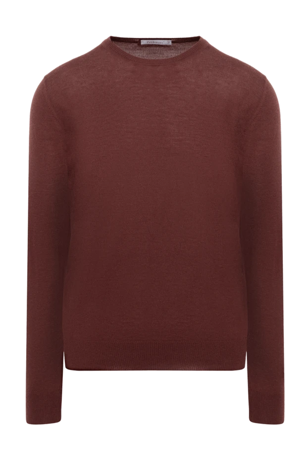 Pashmere man cashmere jumper burgundy for men купить с ценами и фото 135310 - photo 1