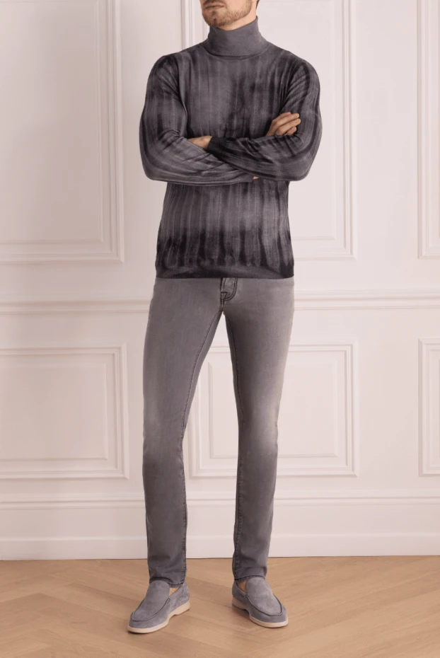 Pashmere man golf men's cashmere gray купить с ценами и фото 135314 - photo 2