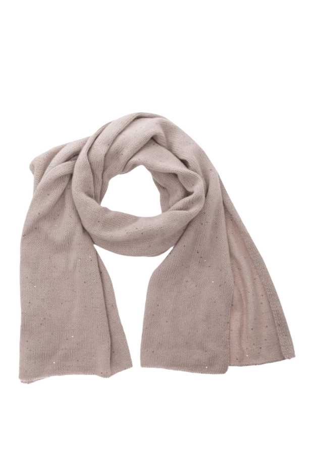 Panicale woman beige wool scarf for women купить с ценами и фото 135505 - photo 1