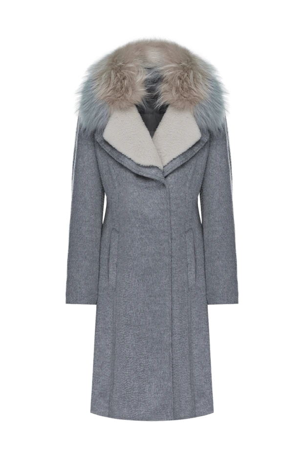 Gallotti woman gray wool coat for women купить с ценами и фото 135550 - photo 1