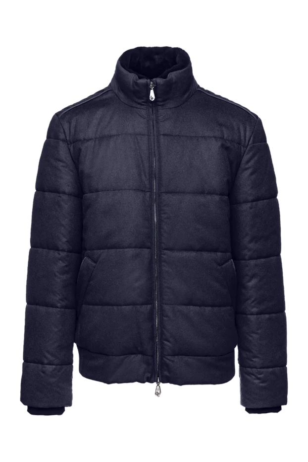 Roger Pinault man down jacket men's cashmere blue купить с ценами и фото 135613 - photo 1