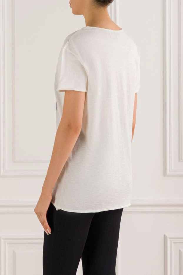 1921 T-Shirt белая хлопковая футболка с принтом мужская 135698 - фото 3