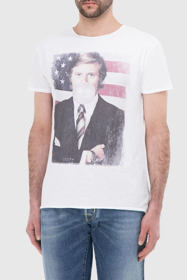 1921 T-Shirt мужская футболка белая с принтом роберта редфорда 135706 - фото 3