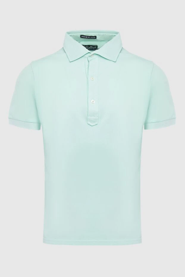 MC2 Saint Barth man cotton polo green for men купить с ценами и фото 135779 - photo 1