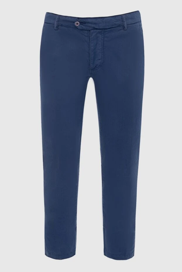 MC2 Saint Barth man blue cotton trousers for men купить с ценами и фото 135787 - photo 1