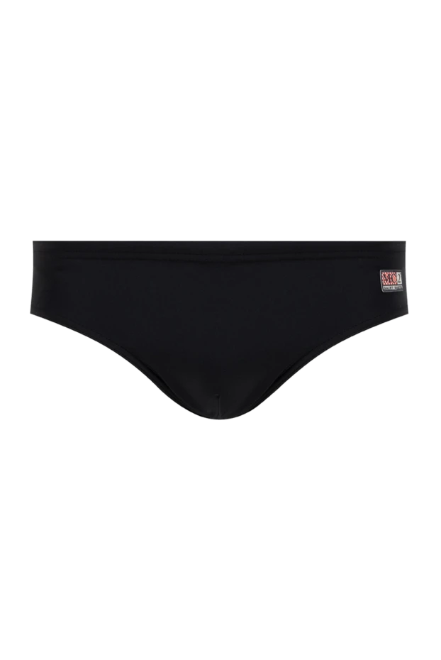 MC2 Saint Barth man black men's beach swimming trunks made of polyamide and elastane купить с ценами и фото 135794 - photo 1