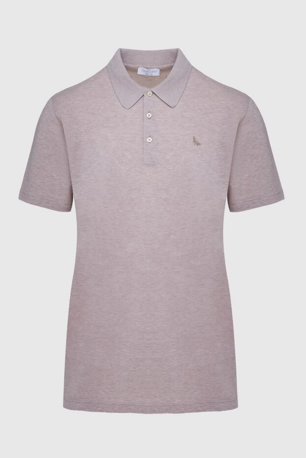 Gran Sasso man cotton polo beige for men купить с ценами и фото 135840 - photo 1