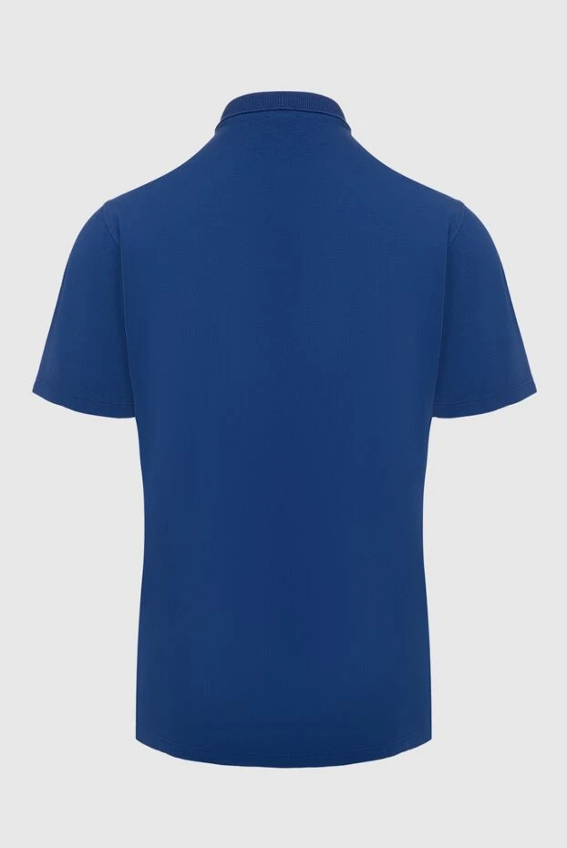 Gran Sasso man cotton polo blue for men купить с ценами и фото 135843 - photo 2