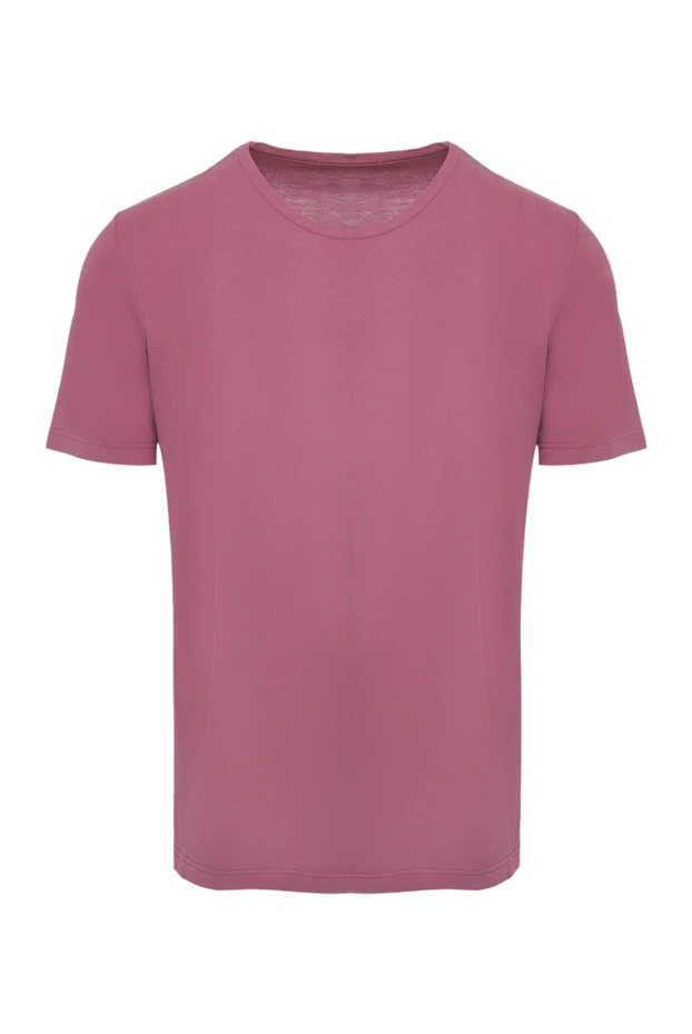 Gran Sasso man cotton t-shirt pink for men купить с ценами и фото 135871 - photo 1