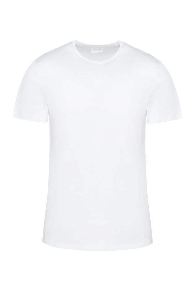 Perofil man white cotton t-shirt for men купить с ценами и фото 135950 - photo 1