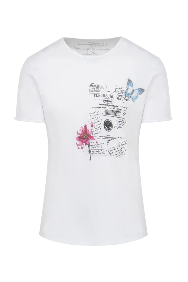 Bisibiglio man white cotton t-shirt for men купить с ценами и фото 135987 - photo 1