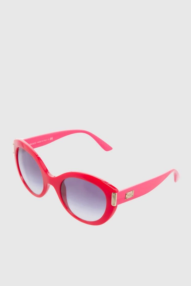 Versace woman red plastic and metal glasses for women 136077 - photo 3