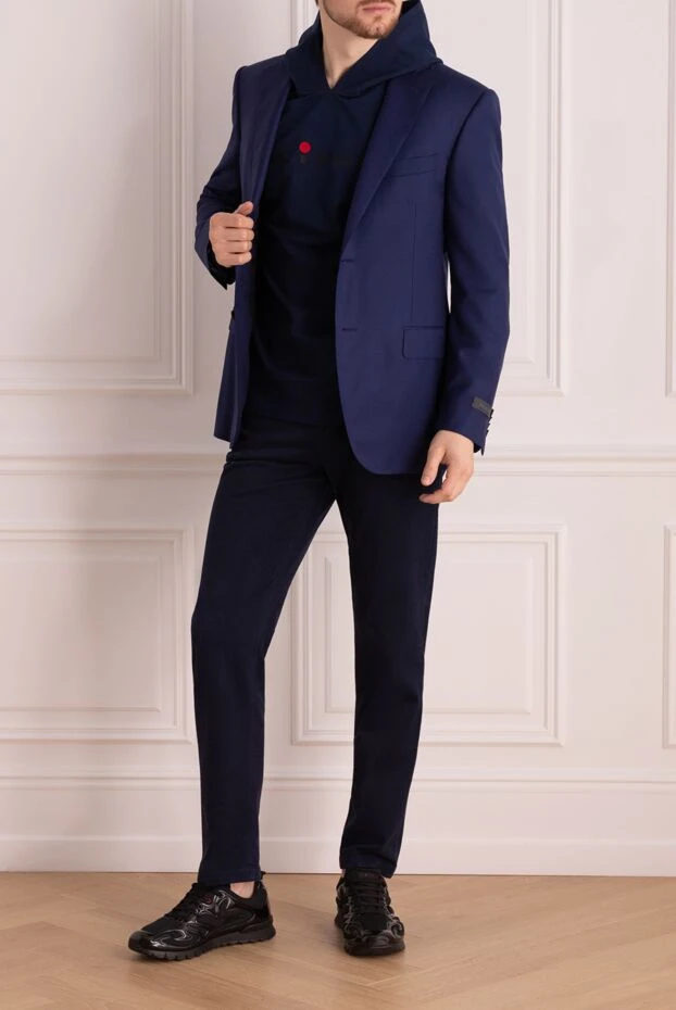 Pal Zileri man blue wool jacket for men купить с ценами и фото 136136 - photo 2