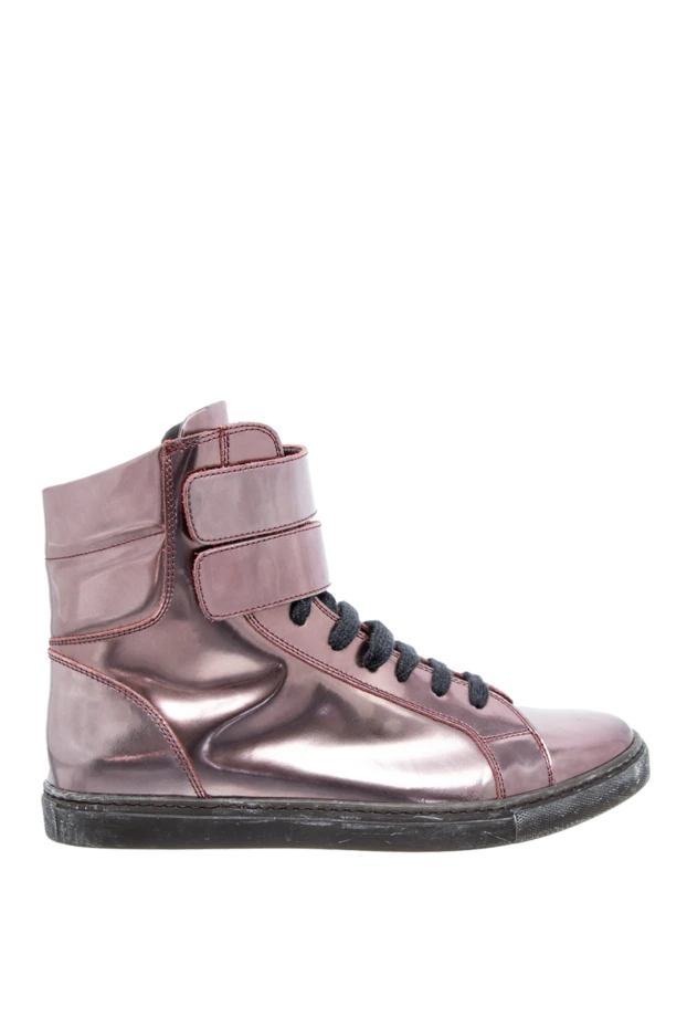 Brunello Cucinelli woman pink leather boots for women купить с ценами и фото 136462 - photo 1