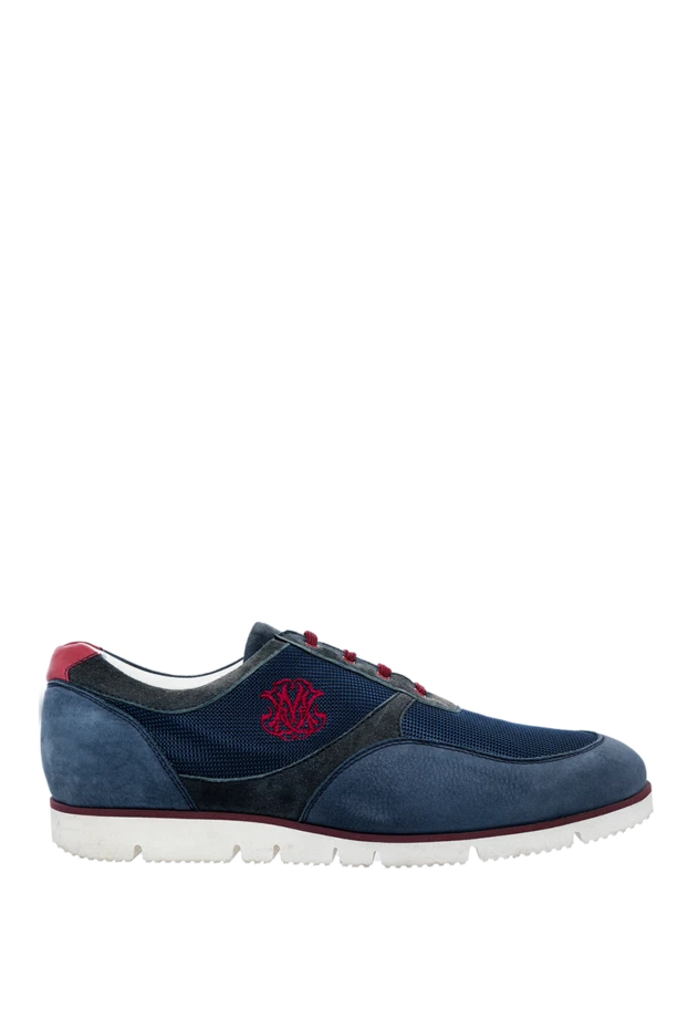 JM man blue nubuck sneakers for men купить с ценами и фото 136714 - photo 1