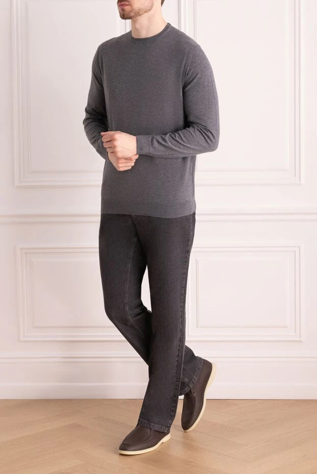 Casheart man gray wool jumper for men купить с ценами и фото 136832 - photo 2