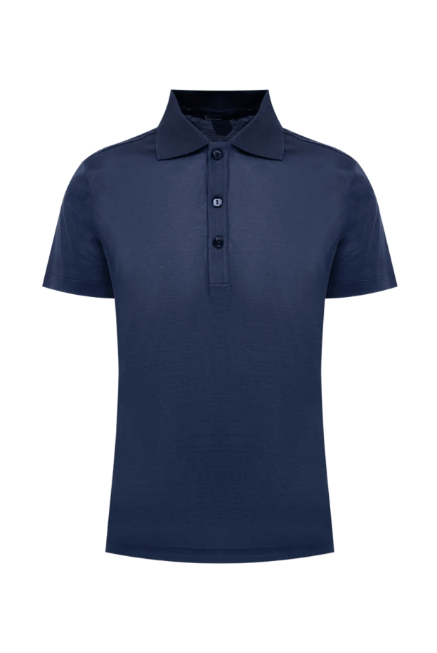 Billionaire man cotton polo blue for men купить с ценами и фото 136863 - photo 1