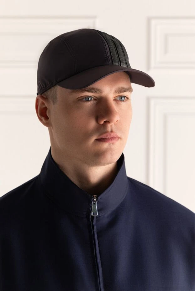 Billionaire man blue nylon cap for men купить с ценами и фото 136906 - photo 2