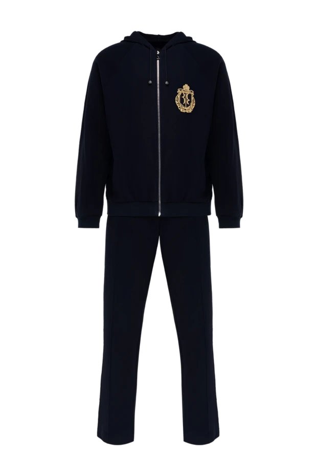 Billionaire man men's cotton sports suit, blue купить с ценами и фото 137102 - photo 1