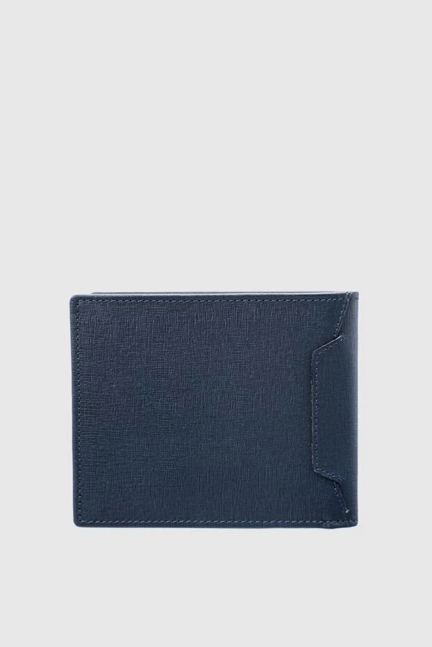 Brioni man genuine leather purse blue for men купить с ценами и фото 137146 - photo 2