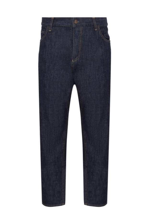 Dolce & Gabbana man blue cotton jeans for men купить с ценами и фото 137237 - photo 1