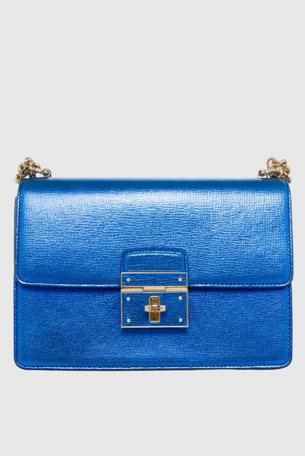 Dolce & Gabbana woman blue leather bag for women купить с ценами и фото 137252 - photo 1