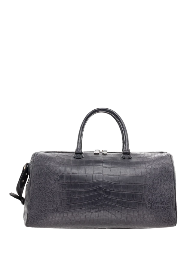 Araldi 1930 man gray leather travel bag for men купить с ценами и фото 137647 - photo 1