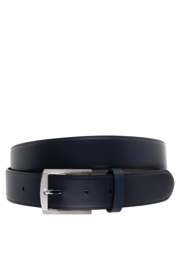 Kiton man black leather belt for men купить с ценами и фото 137672 - photo 1