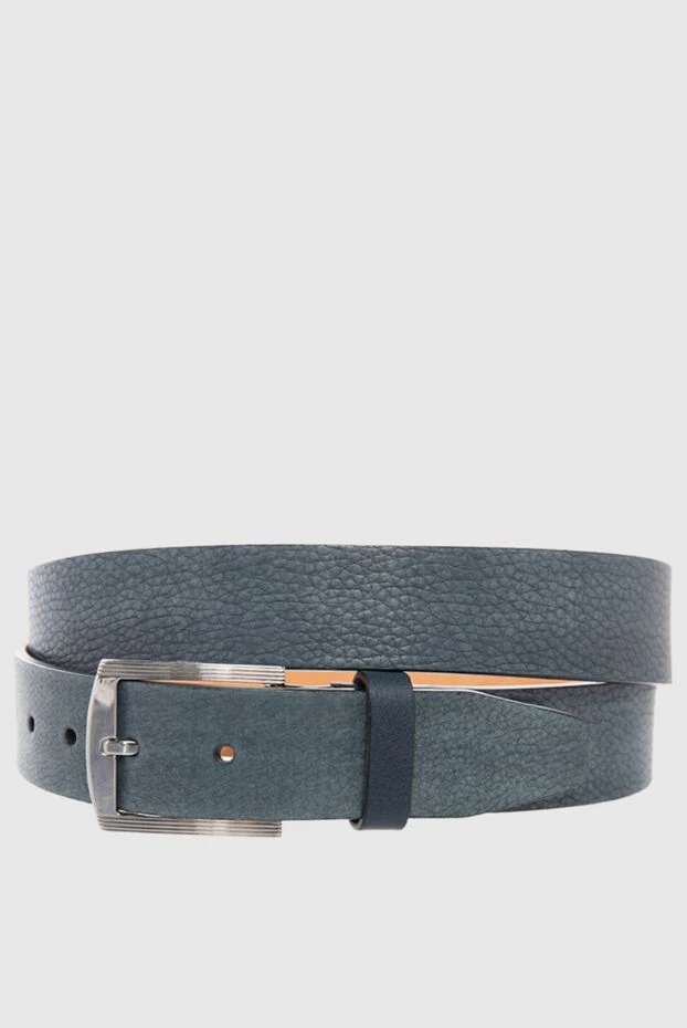 Fratelli Rosetti man leather belt blue for men купить с ценами и фото 137695 - photo 1