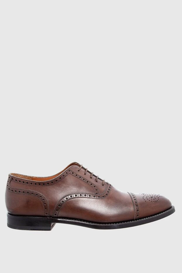 W.Gibbs man brown leather men's shoes купить с ценами и фото 137759 - photo 1