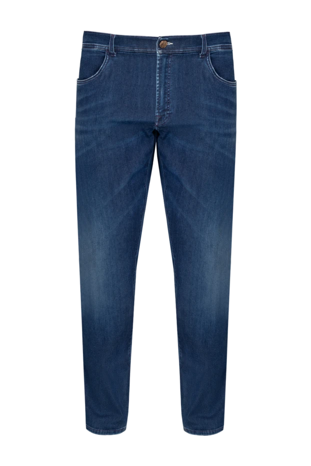 Scissor Scriptor man cotton and polyamide blue jeans for men купить с ценами и фото 137928 - photo 1