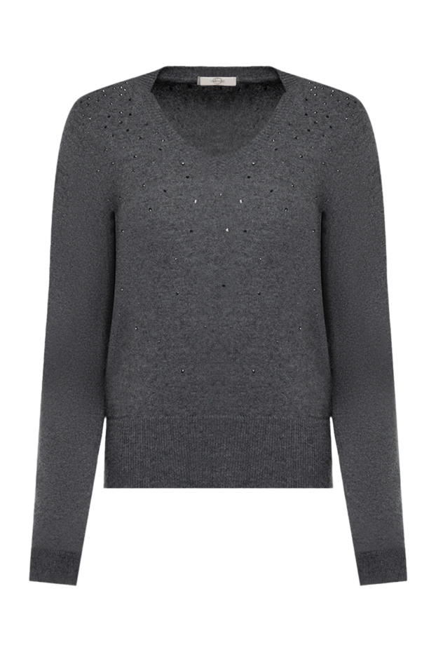 Casheart woman gray cashmere jumper for women купить с ценами и фото 138058 - photo 1