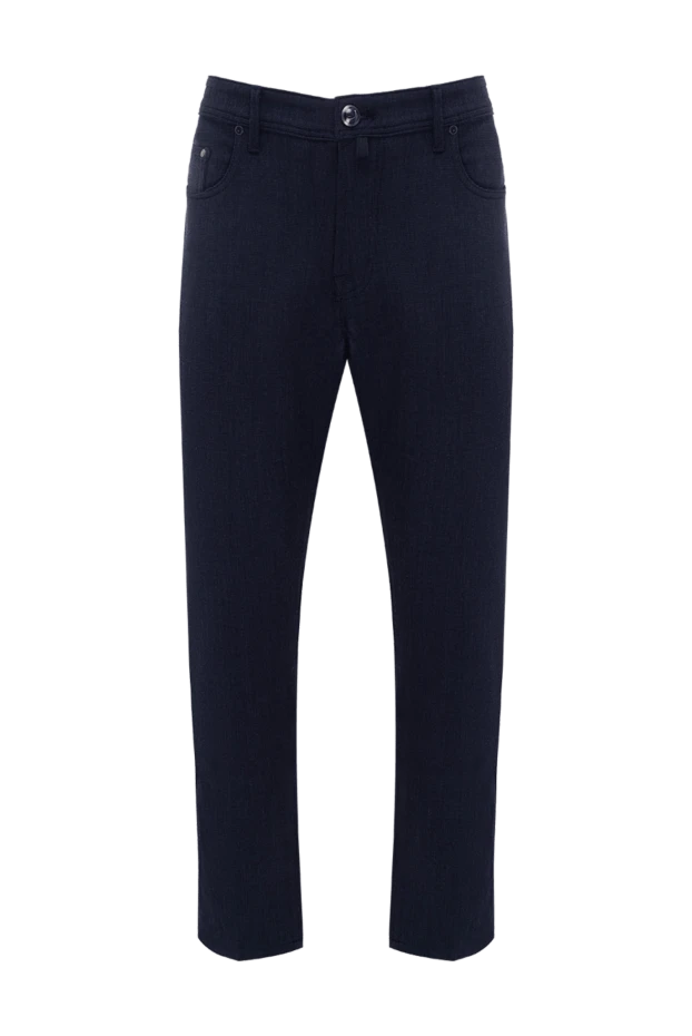 Jacob Cohen man black wool and elastane jeans for men купить с ценами и фото 138171 - photo 1