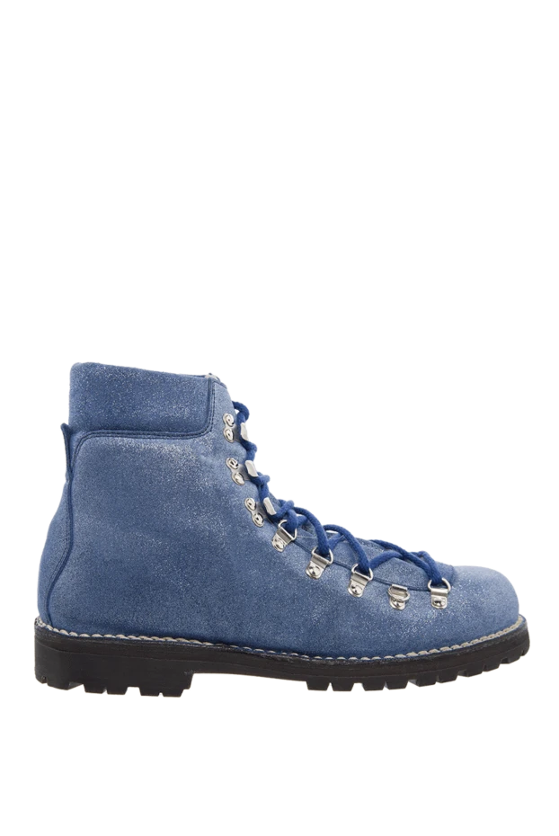 Andrea Ventura woman blue leather boots for women купить с ценами и фото 138229 - photo 1