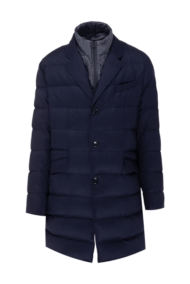 Montecore man down jacket men's wool blue купить с ценами и фото 138242 - photo 1