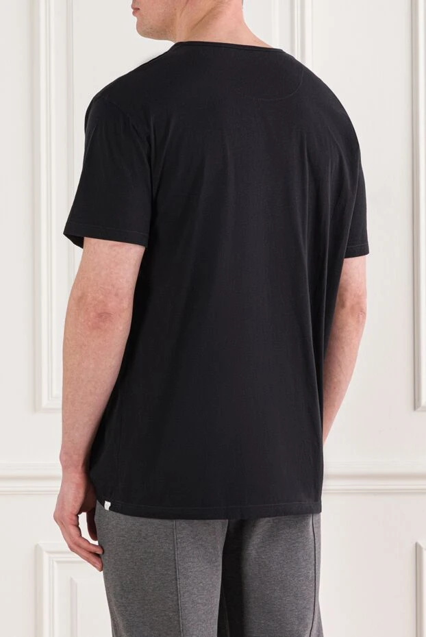 Derek Rose black cotton t-shirt for men 138467 - photo 3