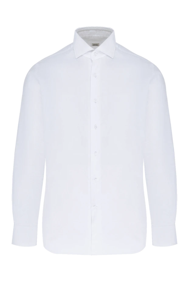 Alessandro Gherardi man white cotton shirt for men купить с ценами и фото 138539 - photo 1