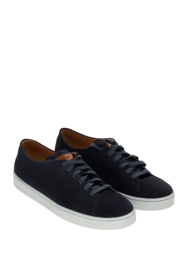 Magnanni man blue leather sneakers for men 150330 - photo 3