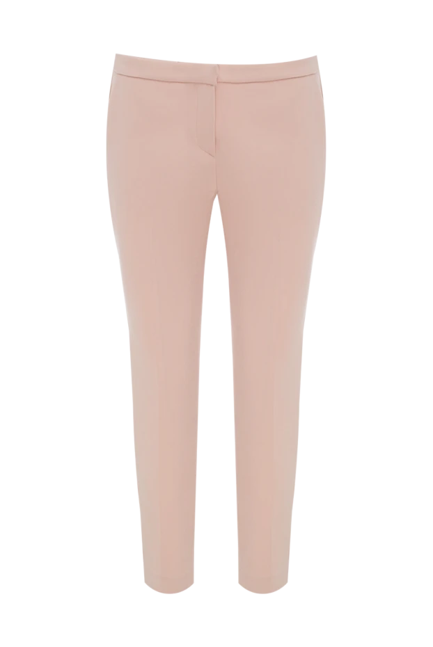 Ermanno Scervino woman pink polyester and acetate trousers for women купить с ценами и фото 139171 - photo 1