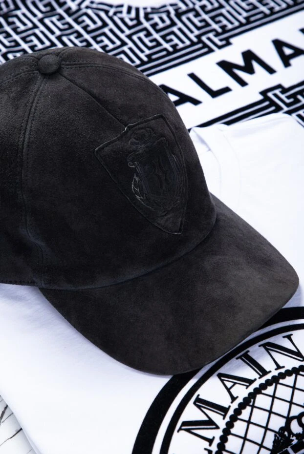 Billionaire кепка из замши синяя мужская 139341 - фото 2