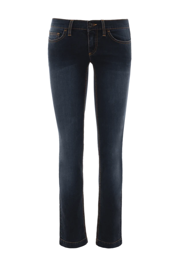 Dolce & Gabbana woman blue cotton jeans for women купить с ценами и фото 139520 - photo 1