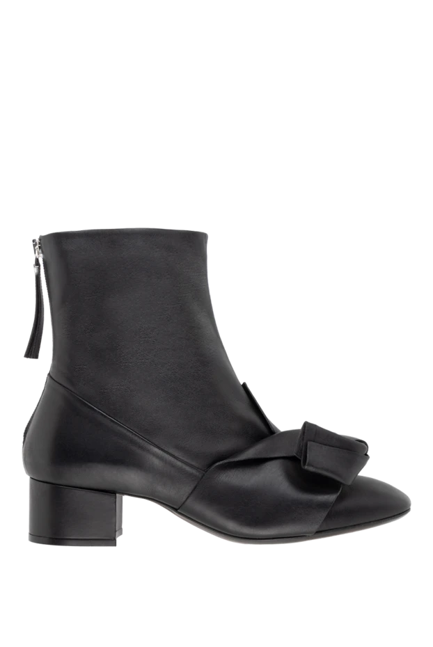 N21 woman black leather boots for women купить с ценами и фото 139567 - photo 1