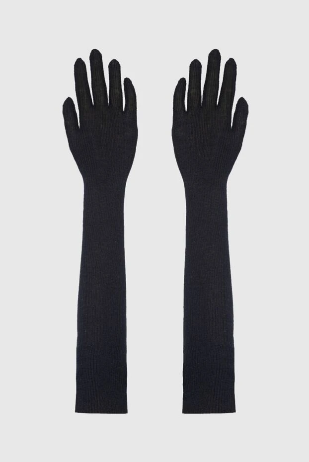 Dolce & Gabbana woman black long wool gloves for women купить с ценами и фото 139626 - photo 1