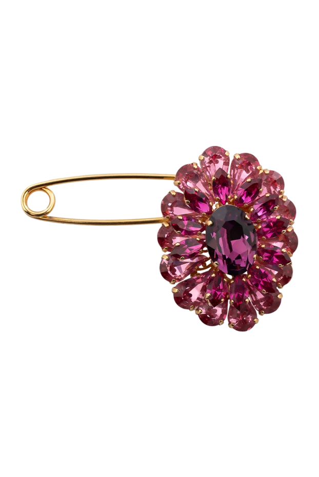 Dolce & Gabbana woman pink metal brooch for women купить с ценами и фото 139630 - photo 1