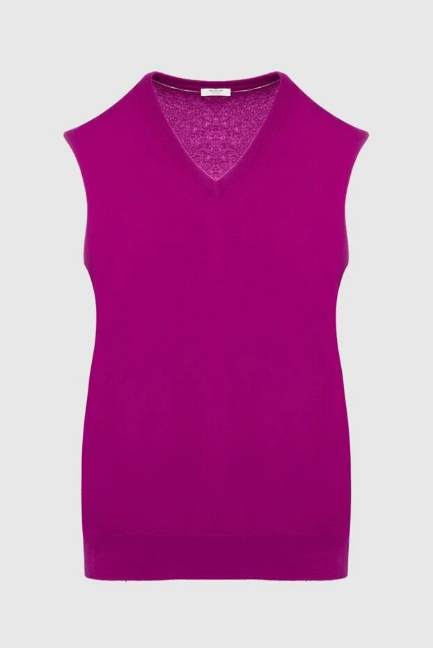 Bilancioni man men's cashmere vest pink купить с ценами и фото 139768 - photo 1