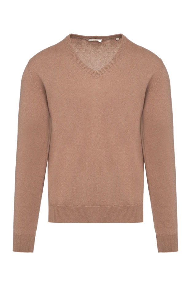 Bilancioni man cashmere jumper beige for men купить с ценами и фото 139774 - photo 1