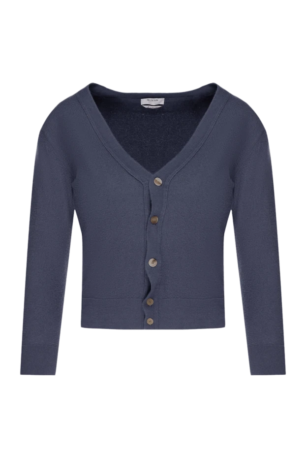 Bilancioni woman purple cashmere cardigan for women купить с ценами и фото 139810 - photo 1