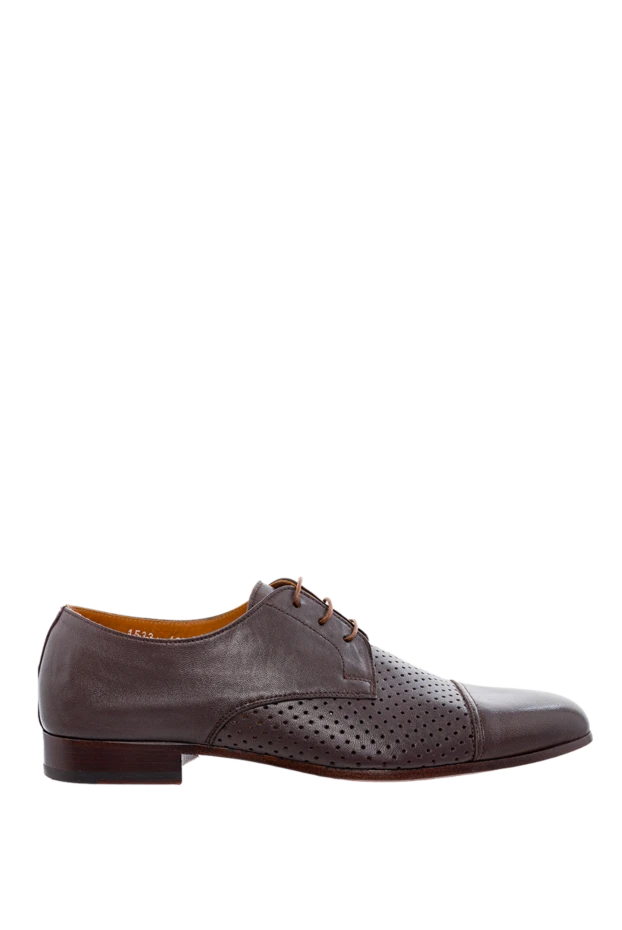 Doucal`s man brown leather men's shoes купить с ценами и фото 139837 - photo 1