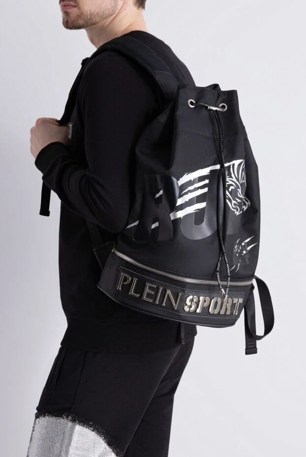 Plein Sport man polyester backpack black for men купить с ценами и фото 139847 - photo 2