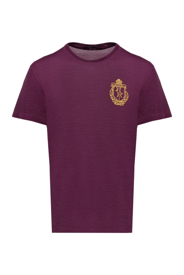 Billionaire man cotton t-shirt burgundy for men купить с ценами и фото 139908 - photo 1